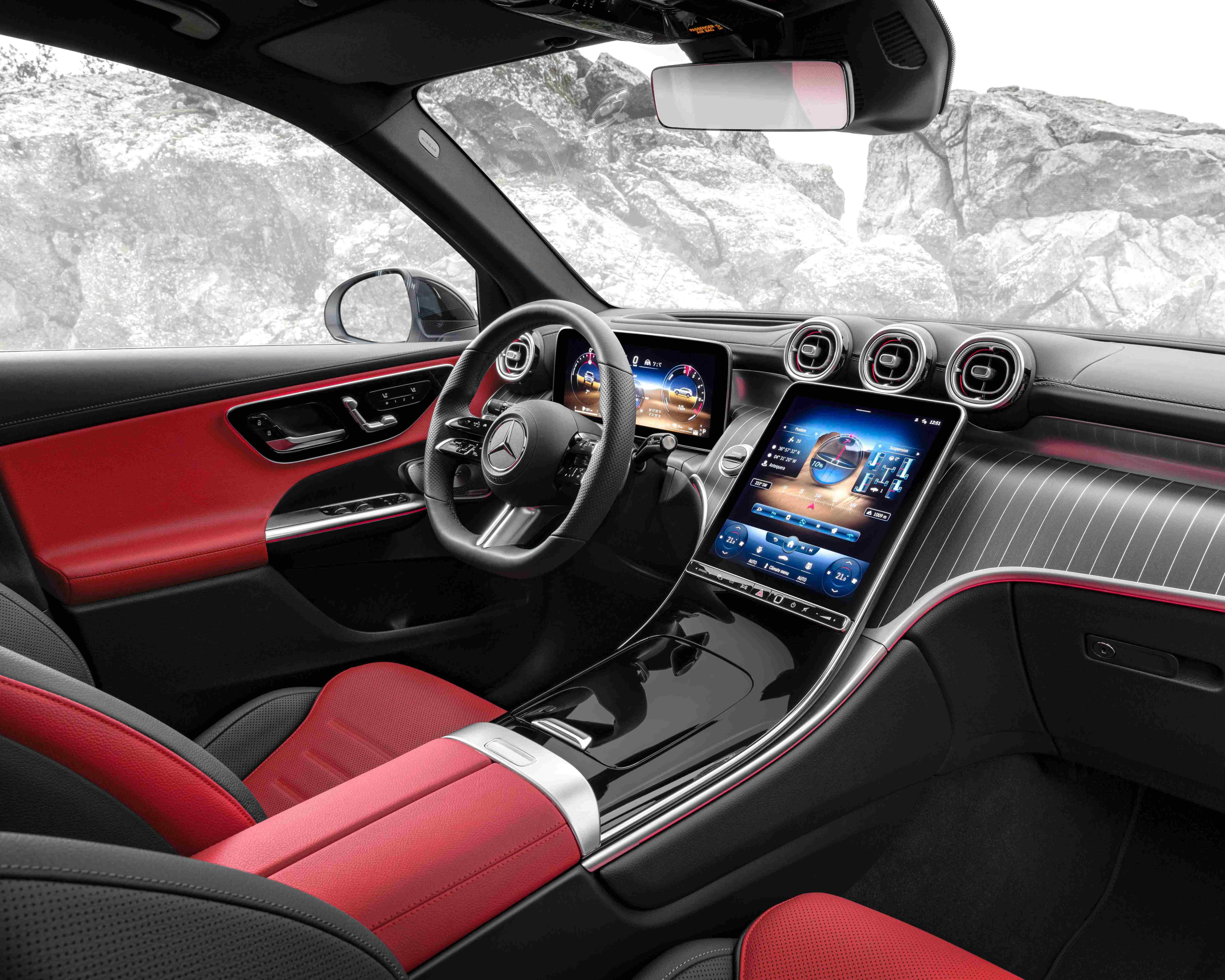 Mercedes Benz glc interior