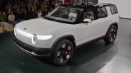 rivian r2 at launch event