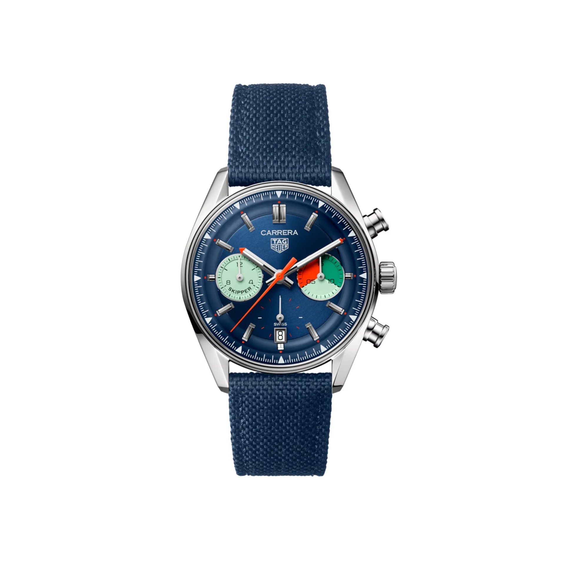 blue tag heuer watch