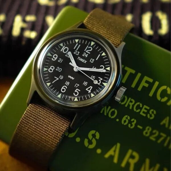 timex military field watch