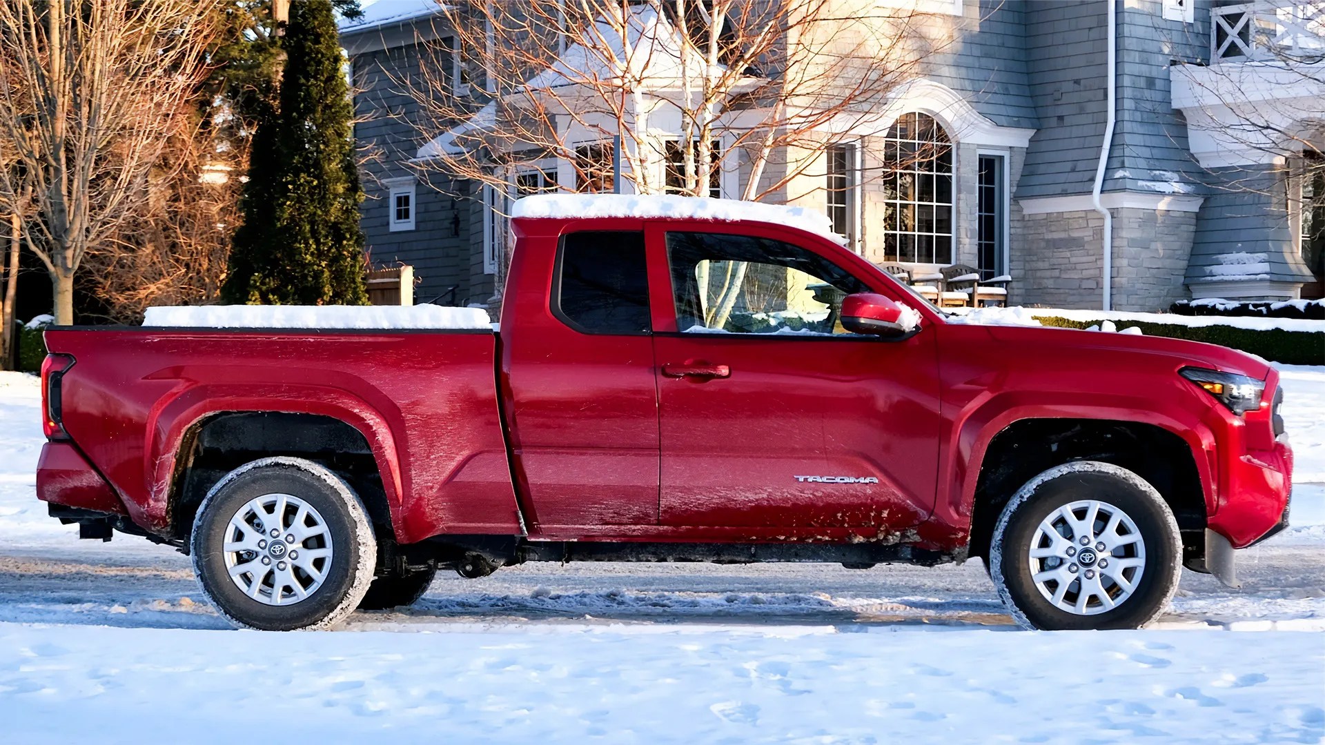 toyota tacoma xtracab side profile
