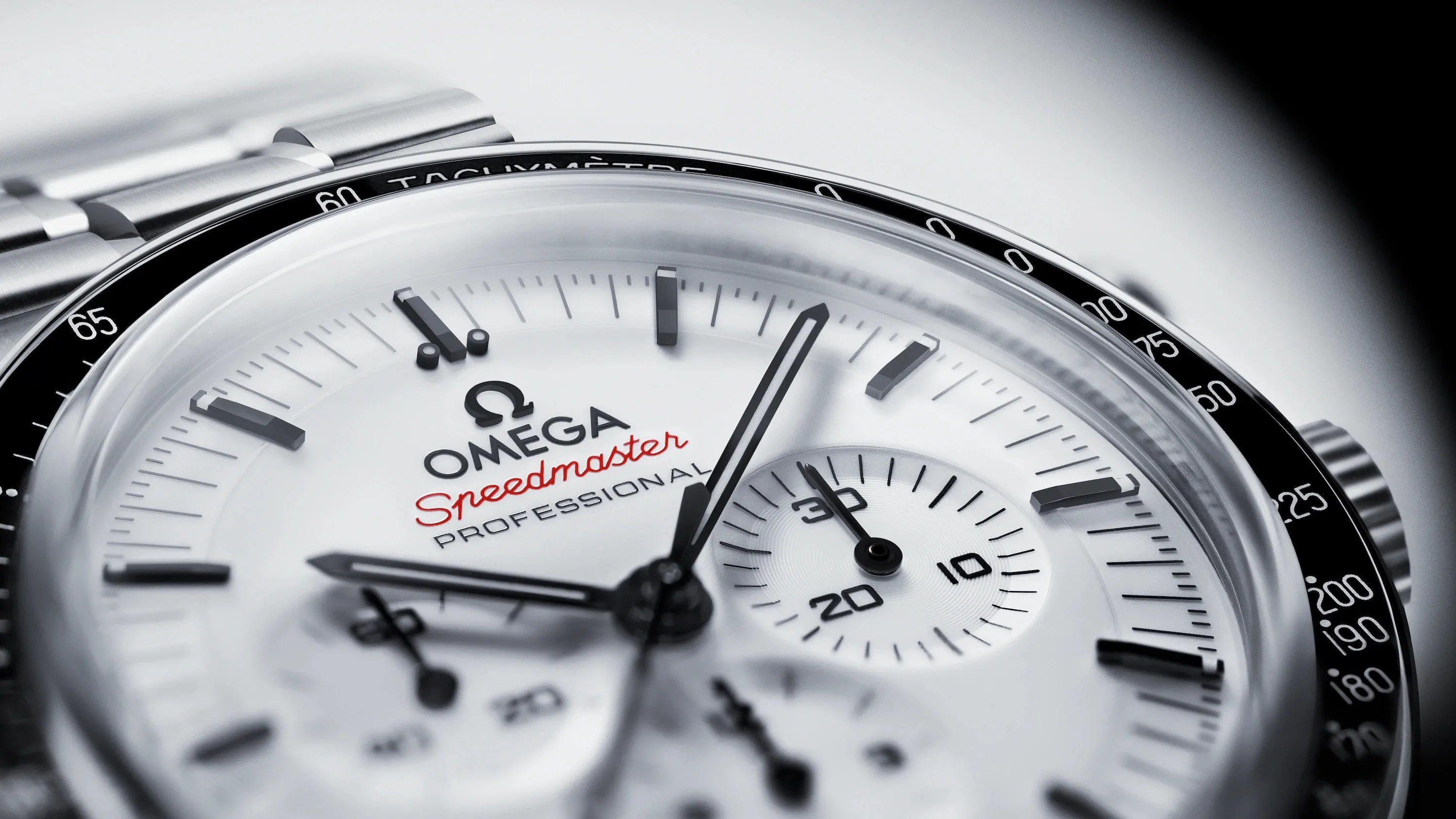 white watch dial