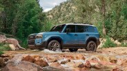 blue toyota land cruiser in the outdoors