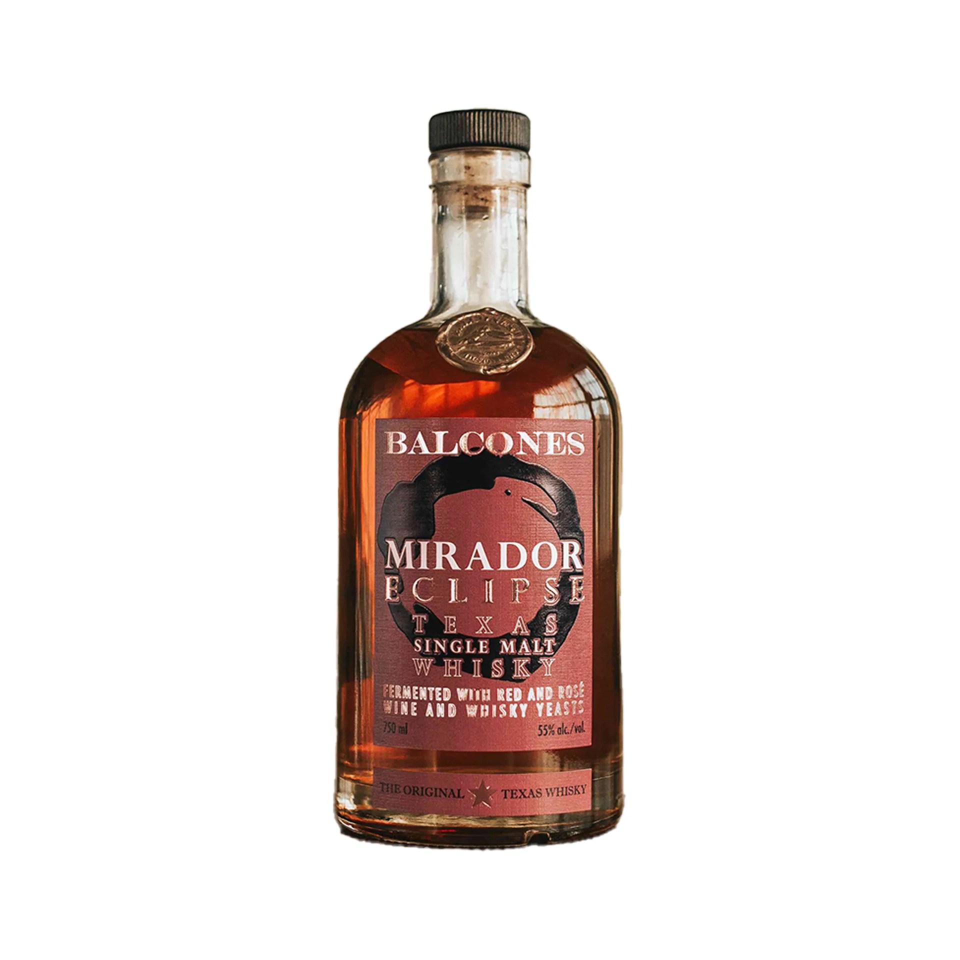 balcones whiskey bottle