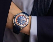 luxury watch on man's wrist
