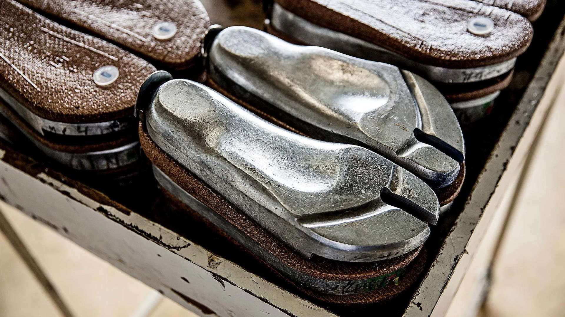 lasts used to make Birkenstock footbeds
