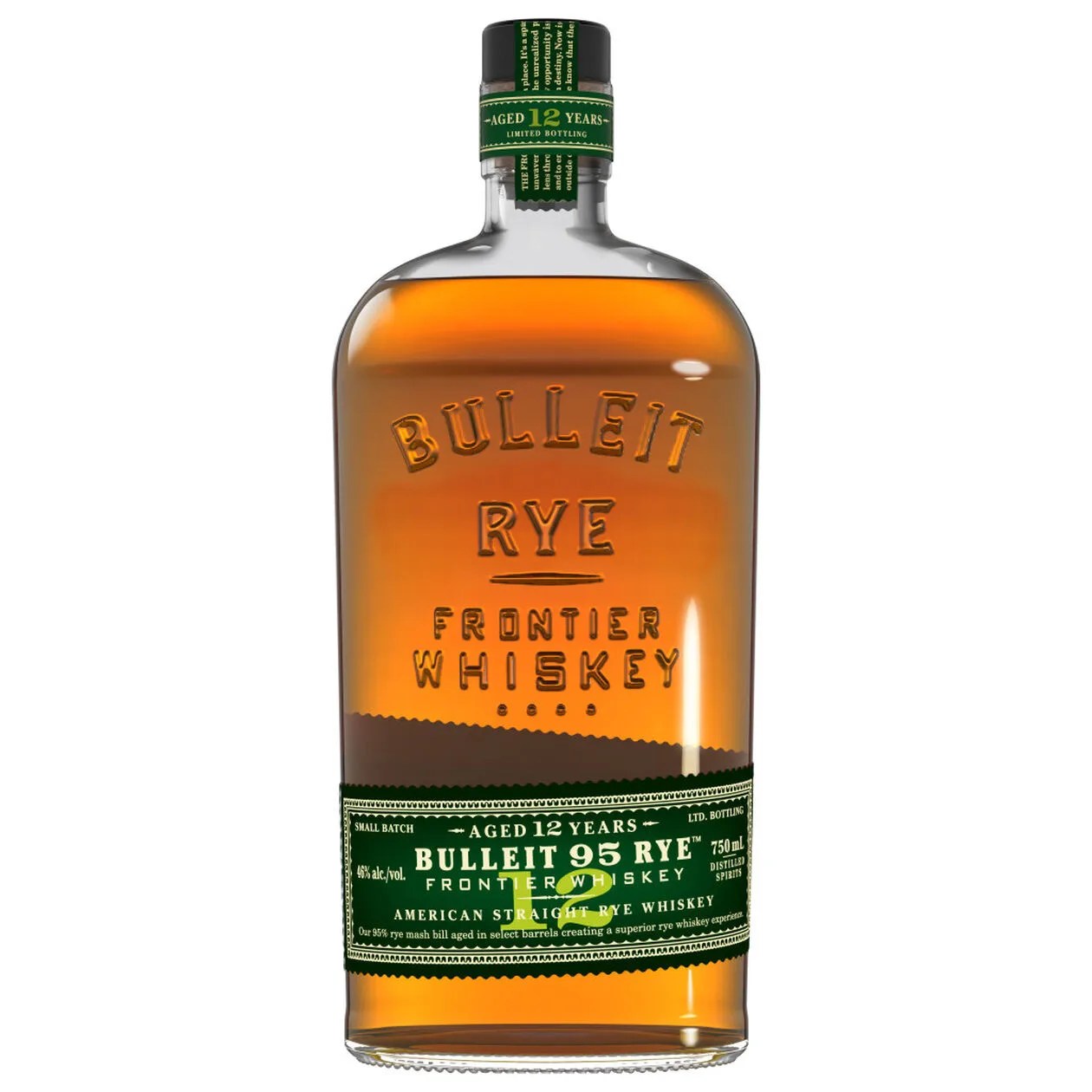 bottle of bulleit whiskey
