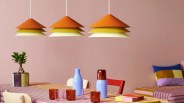 colorful lampshades