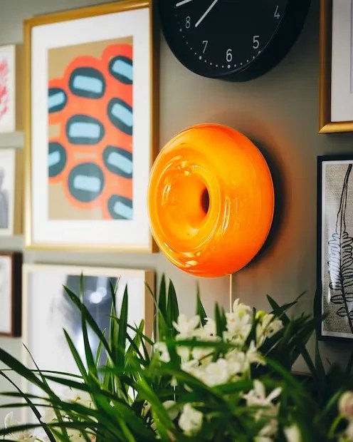 Ikea donut lamp