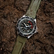 jeep x marathon military watch in mud