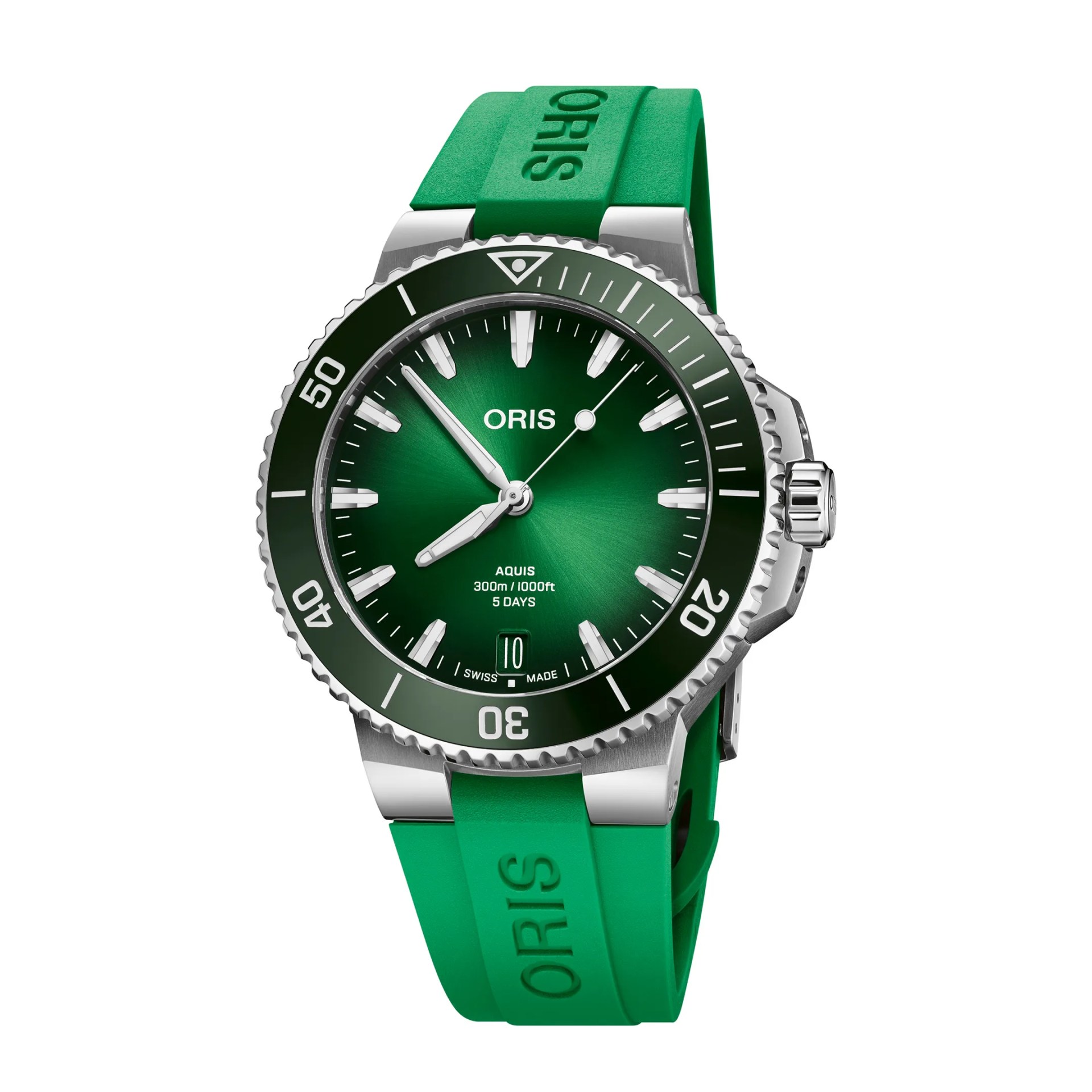green oris dive watch
