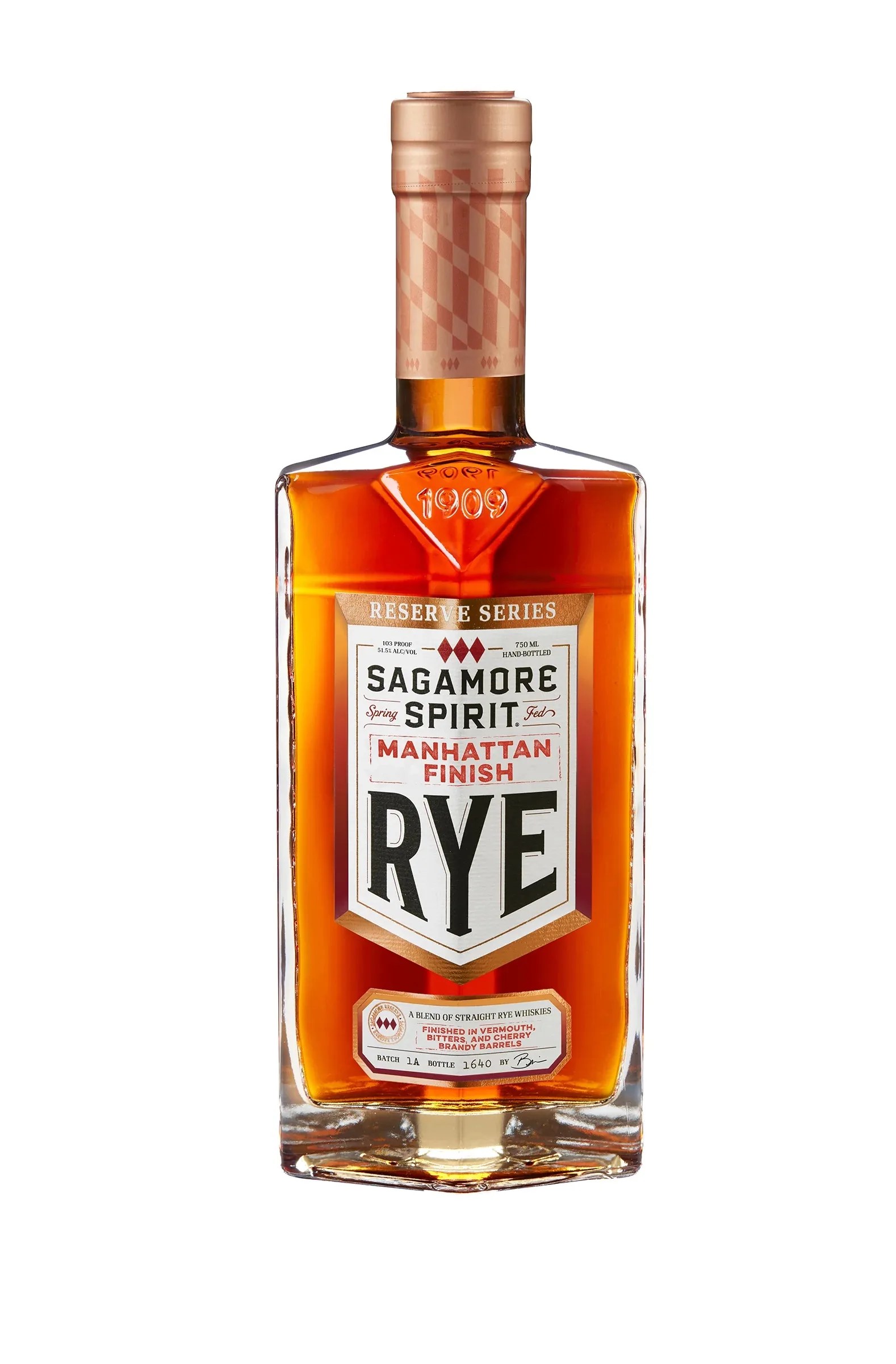 sagamore bottle of whiskey
