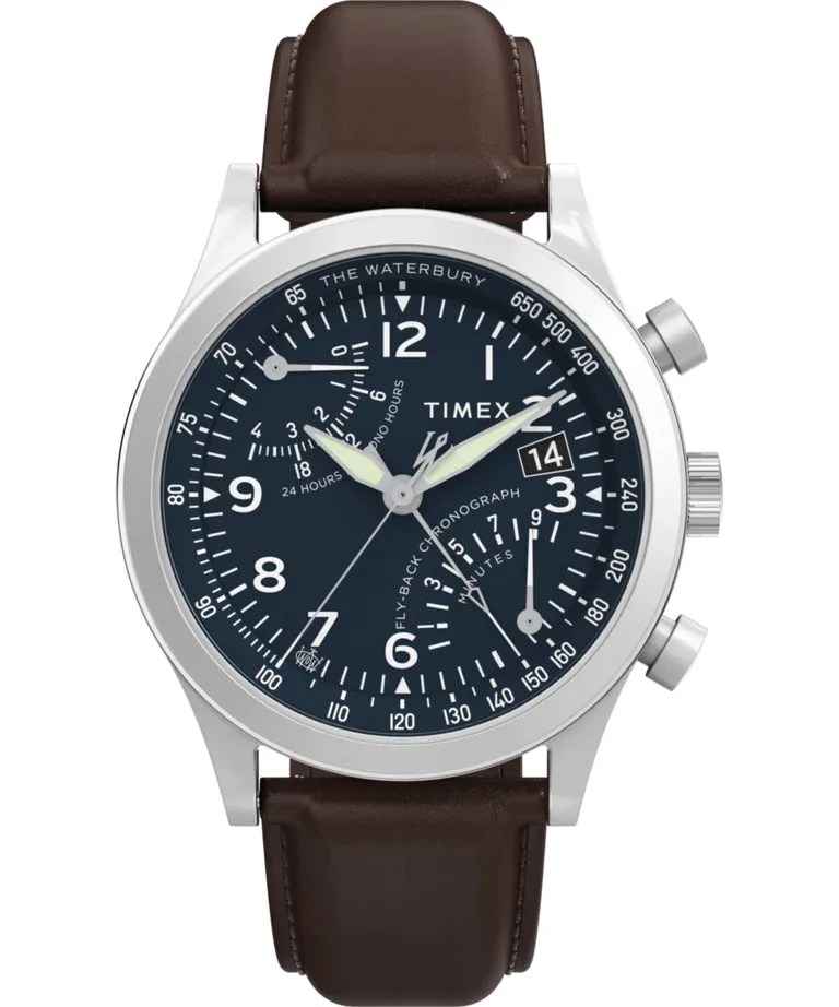 blue timex watch