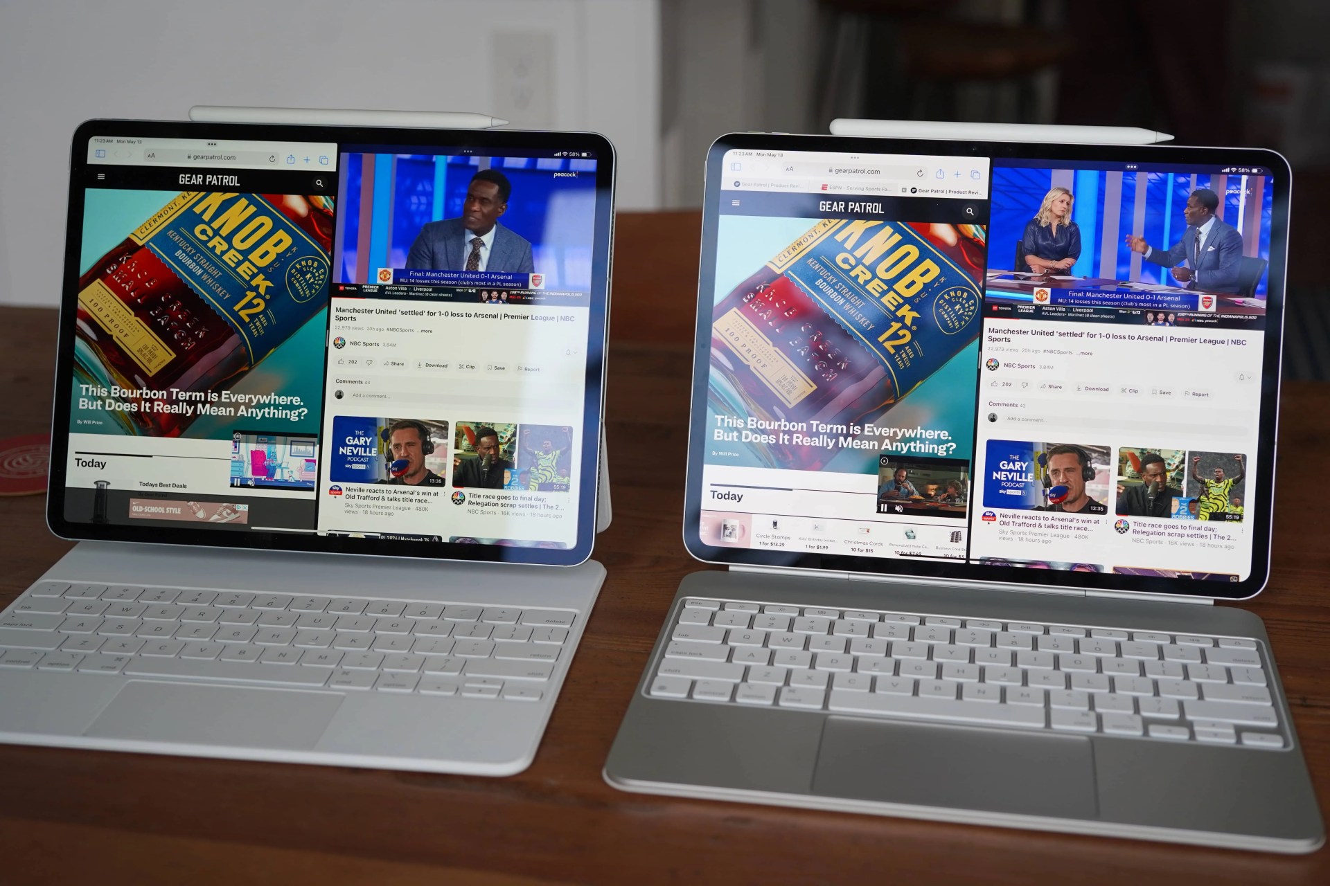 13-inch iPad Air vs 13-inch iPad Pro