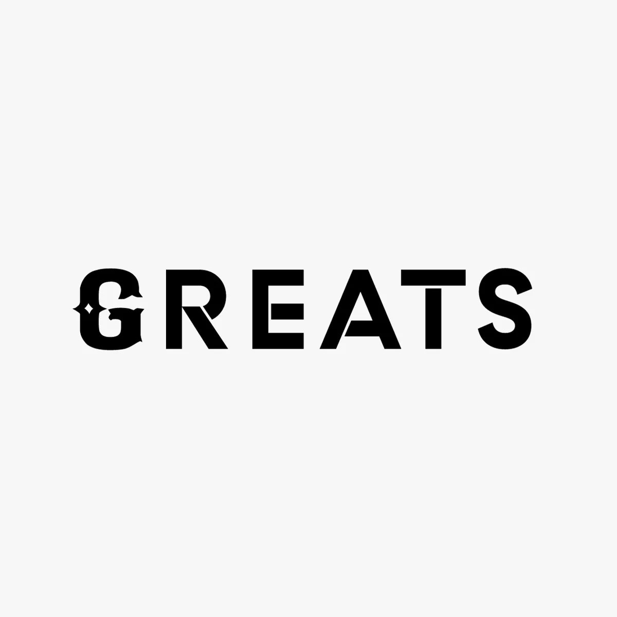 Greats brand logo on grey background