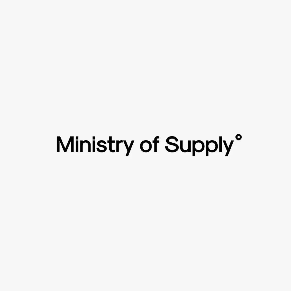 ministry of supply logo