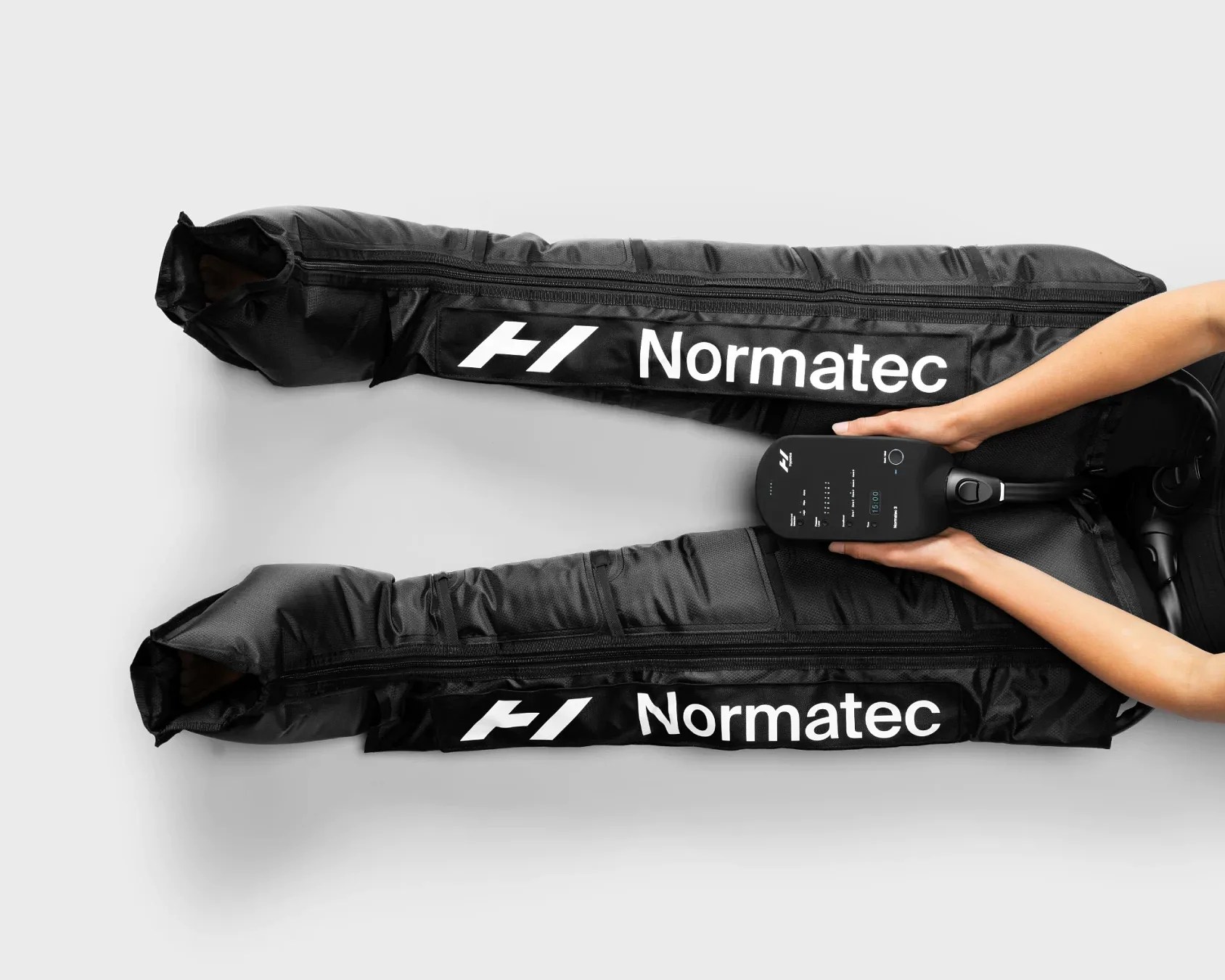 black compression boots