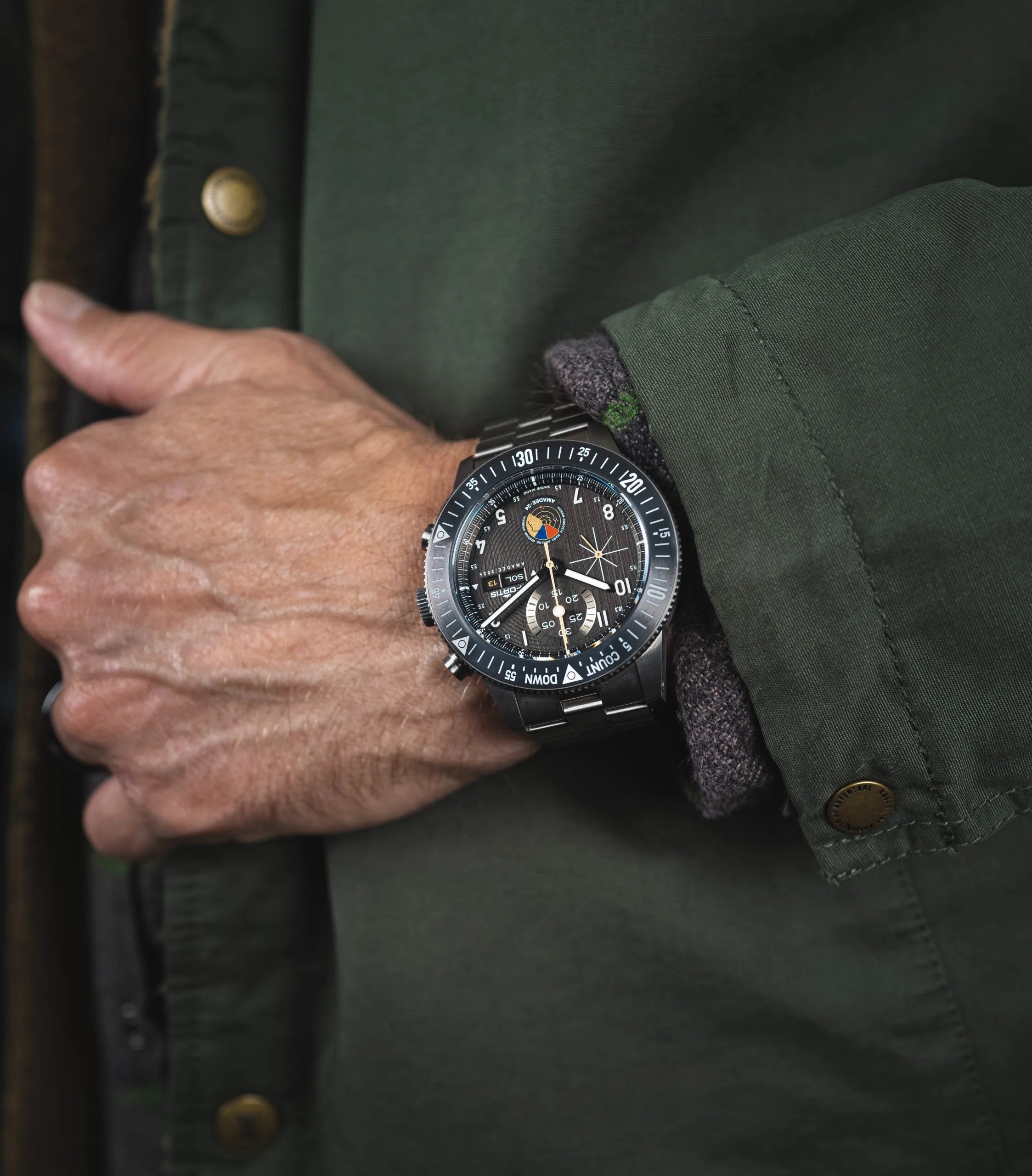 fortis watch on wrist