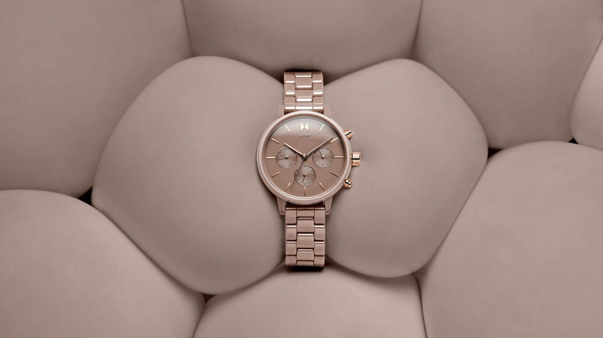 watch with abstract shapes