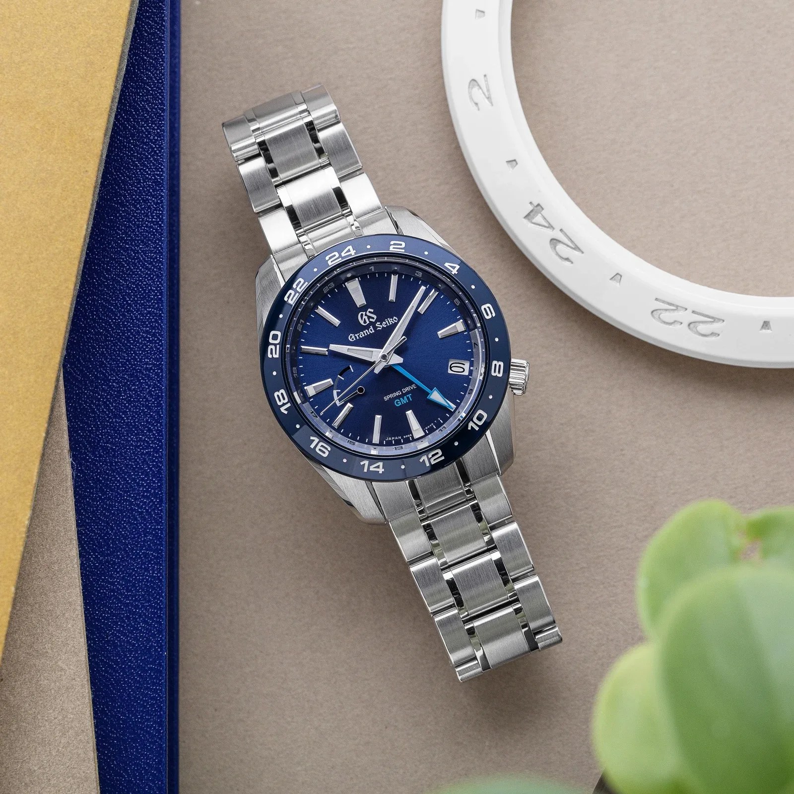 grand seiko GMT watch