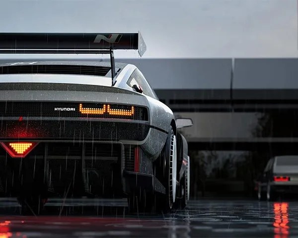 Hyundai N74 hydrogen supercar