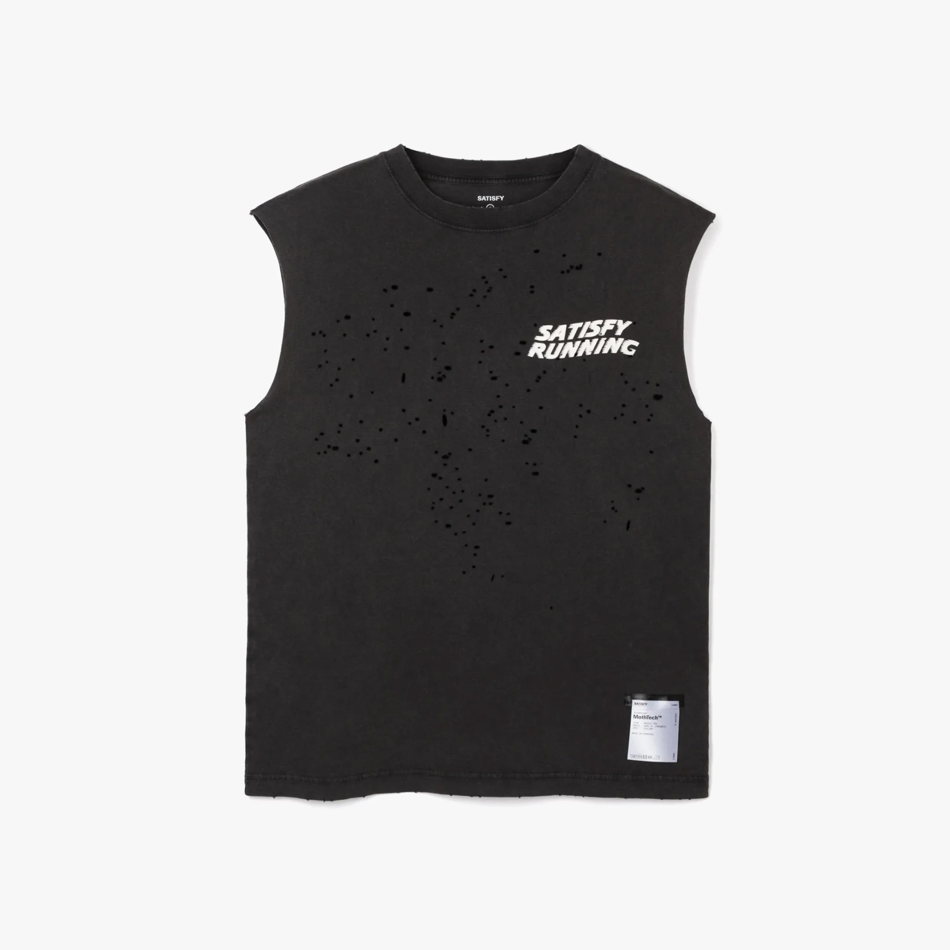 black muscle tee