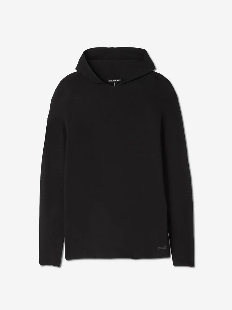 Sun Day Red black hoodie
