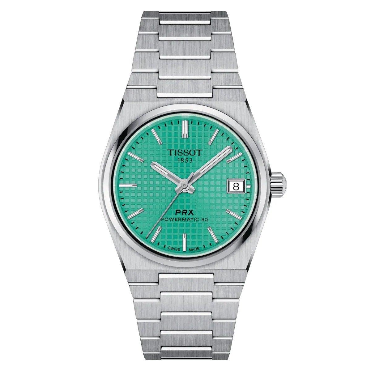 green tissot prx watch