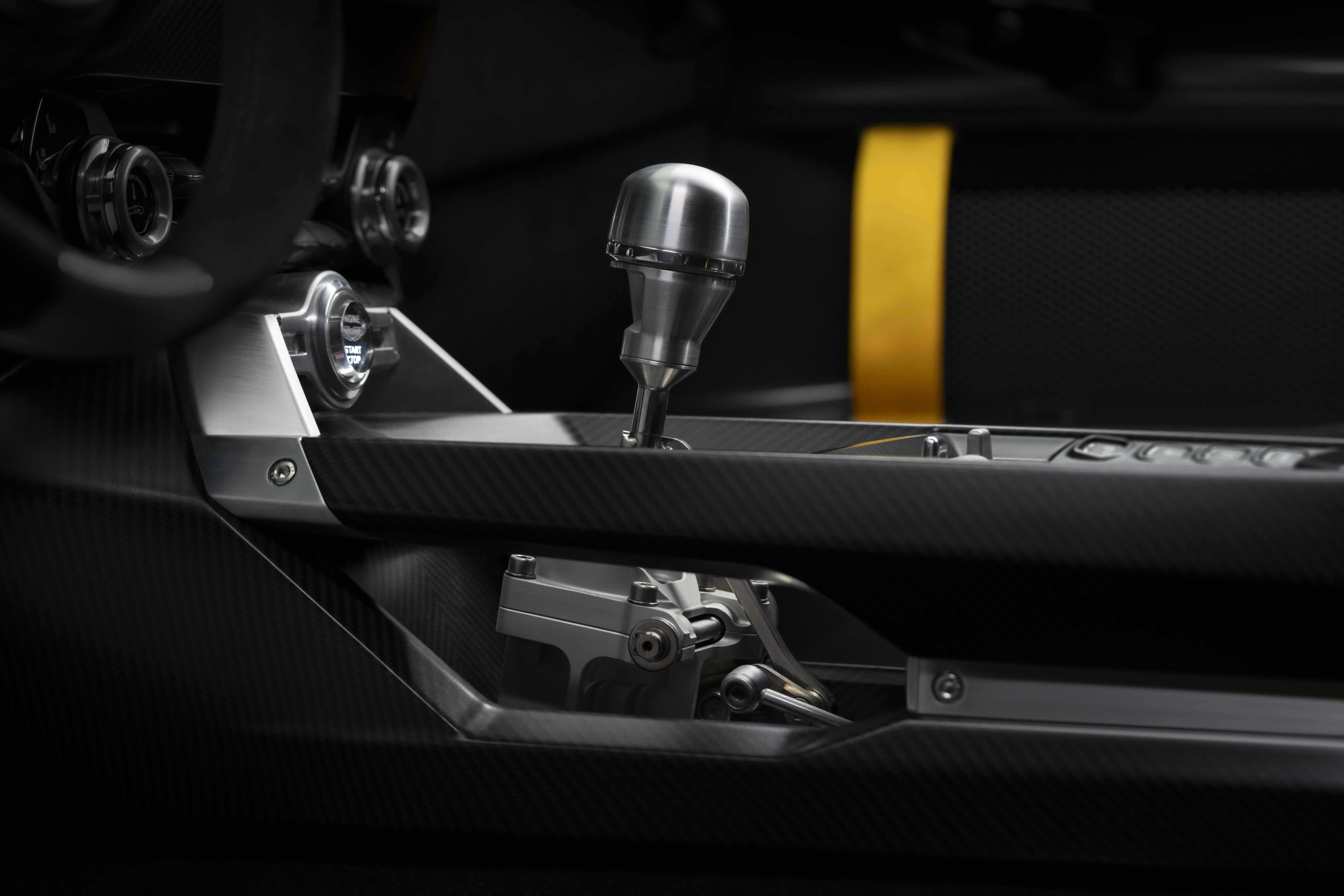aston martin gear shifter