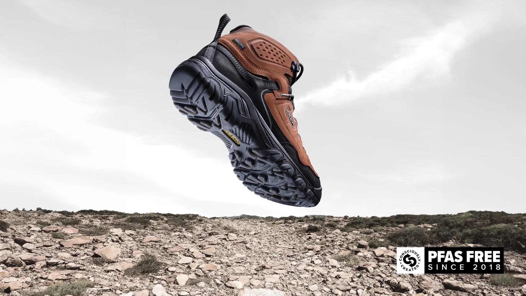boot in air