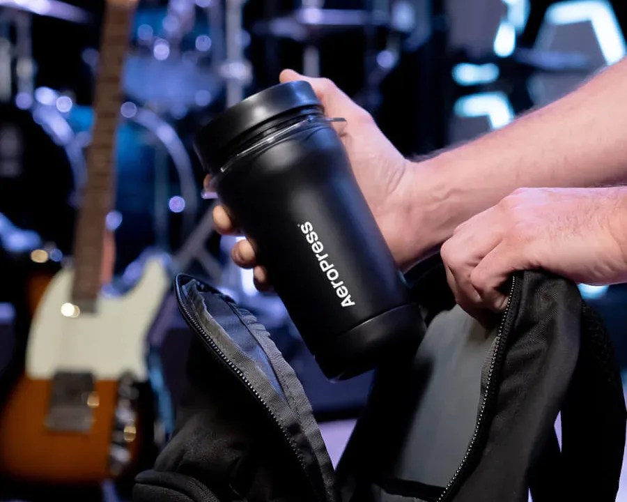AeroPress coffee tumbler