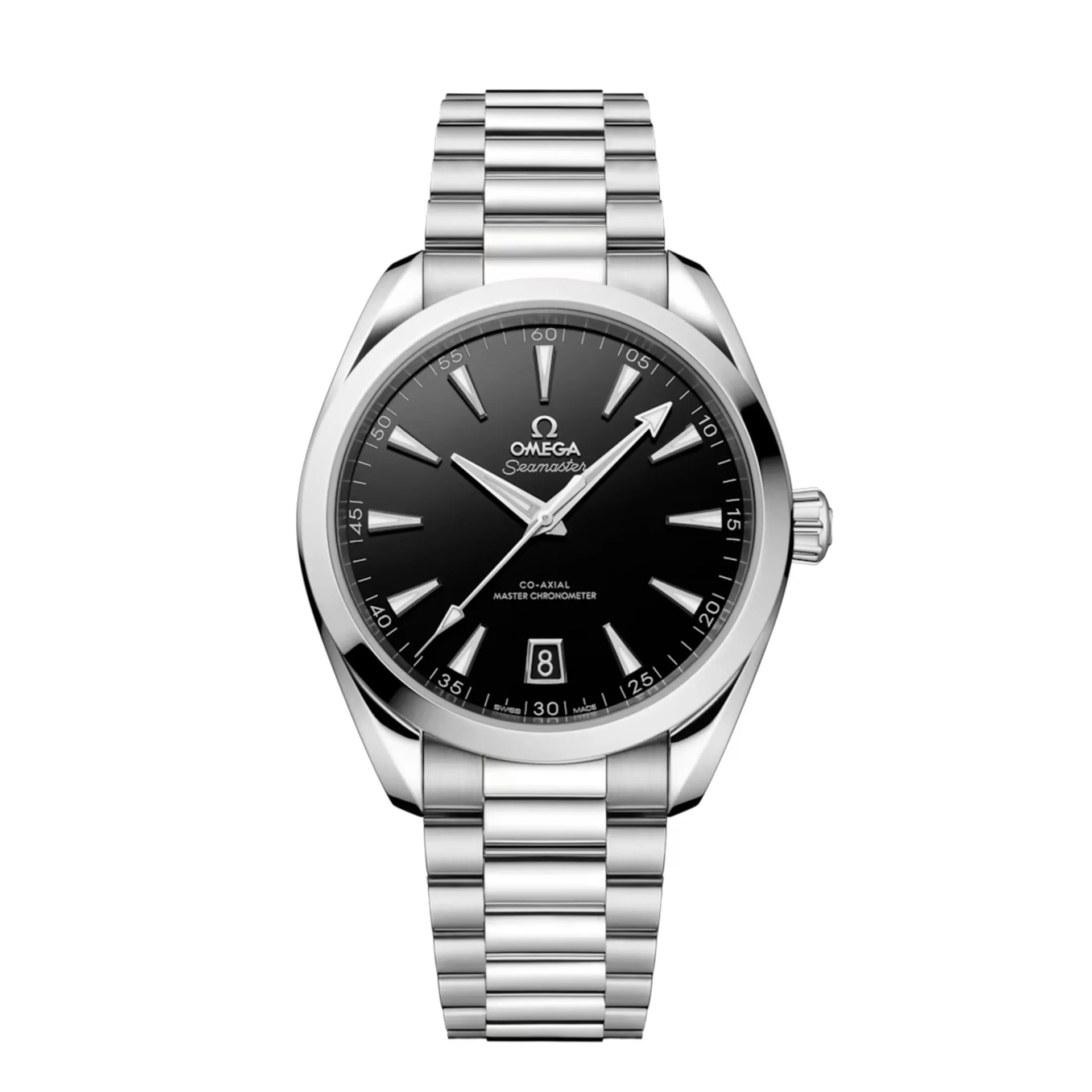 black omega watch