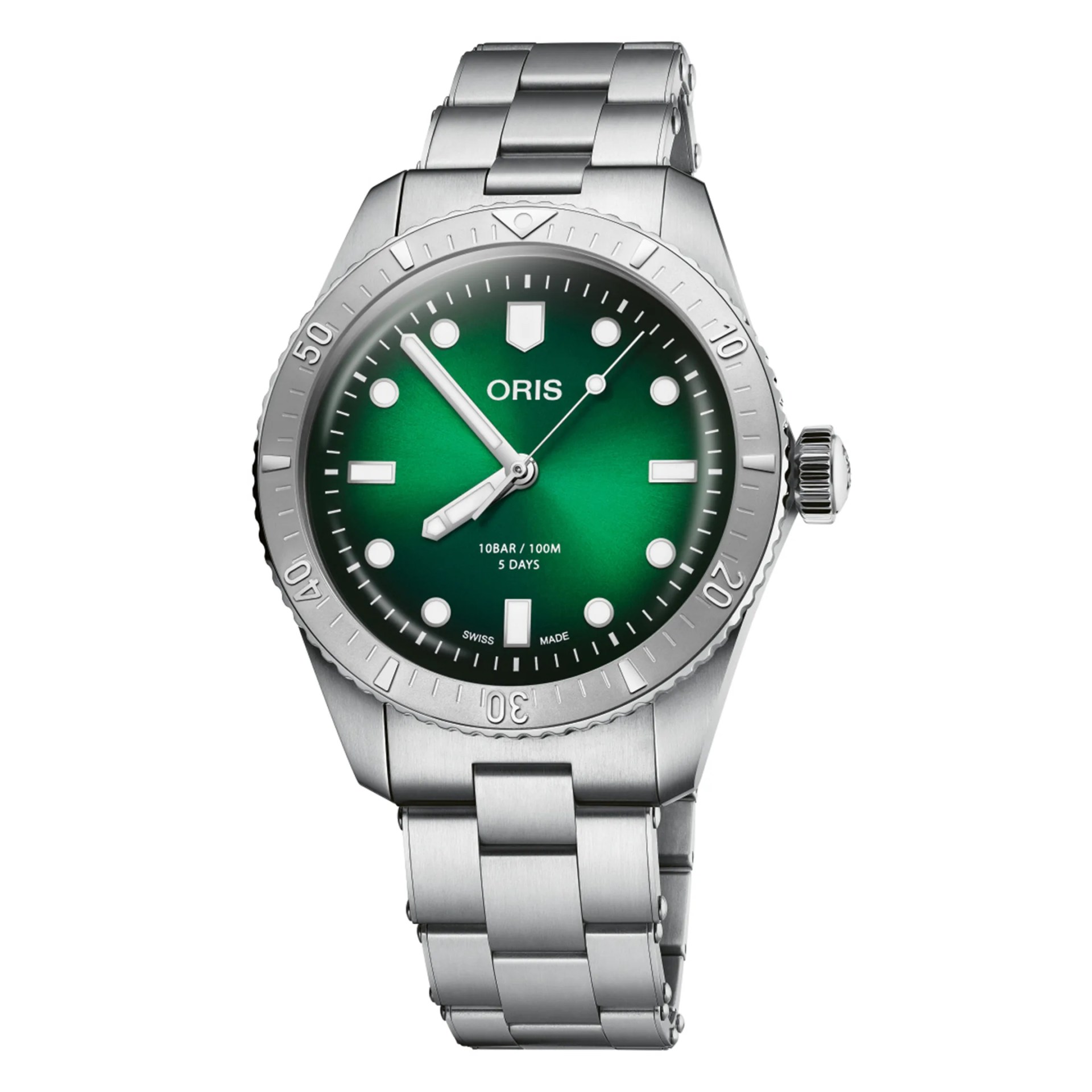 green oris dive watch