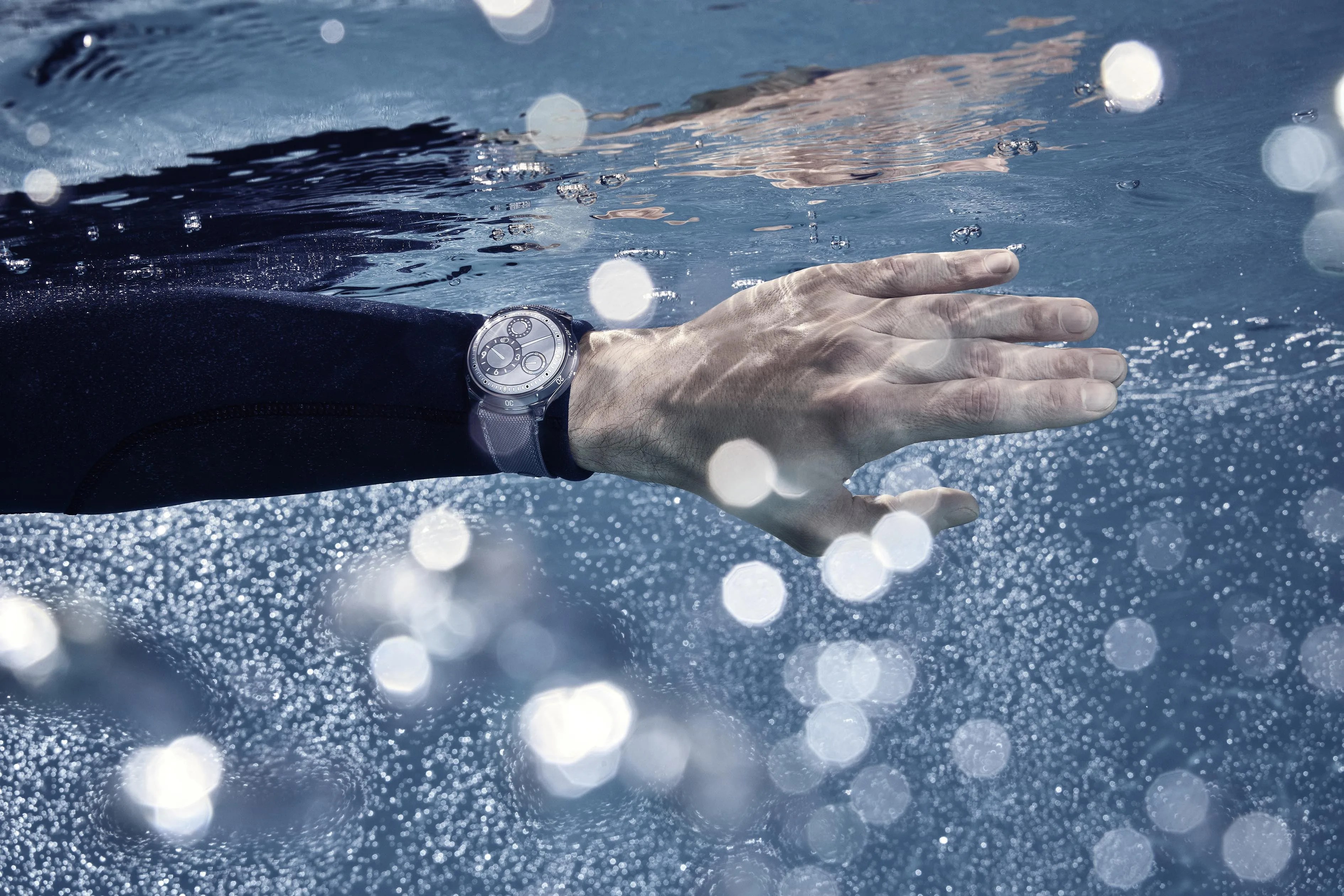 ressence watch underwater