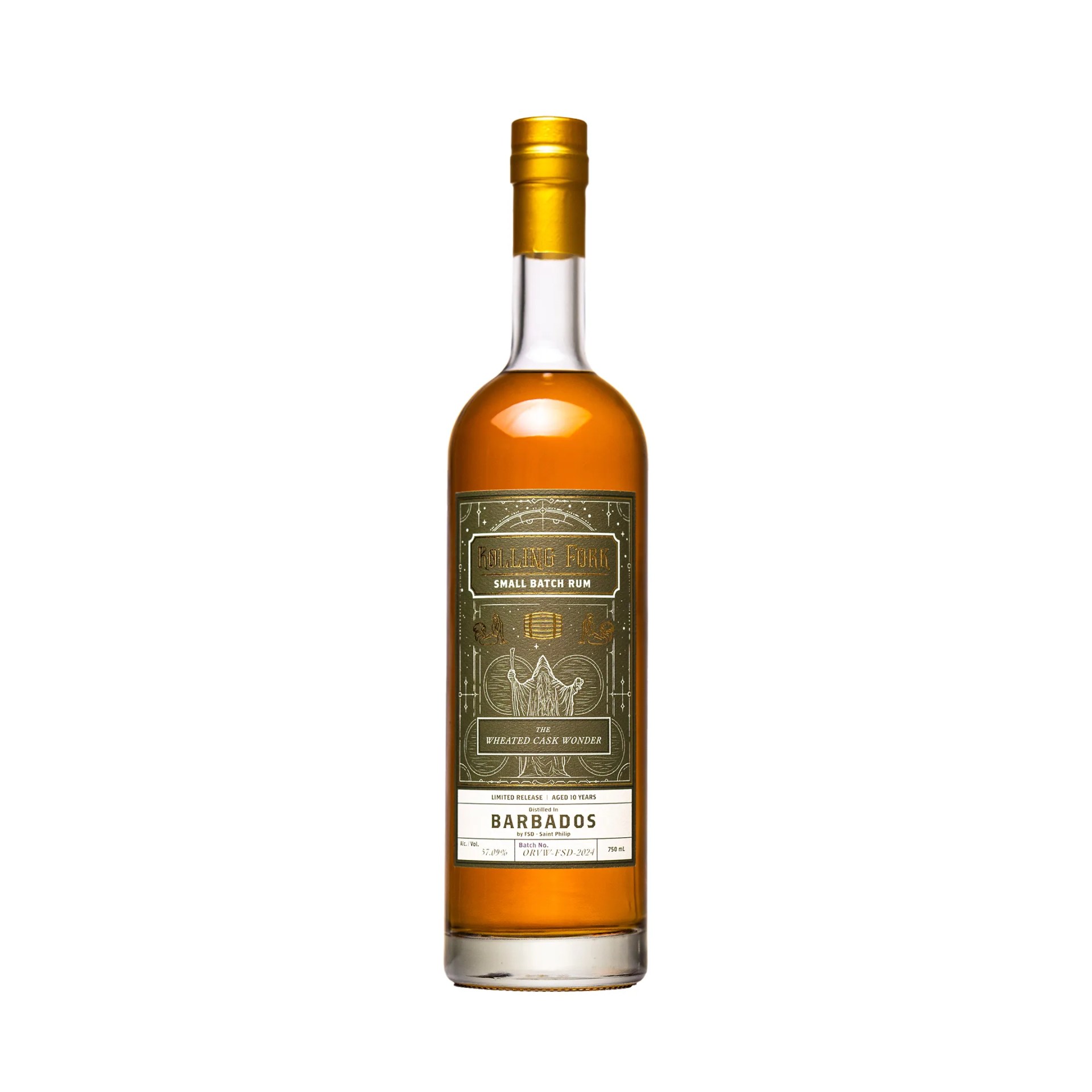 rolling fork rum bottle