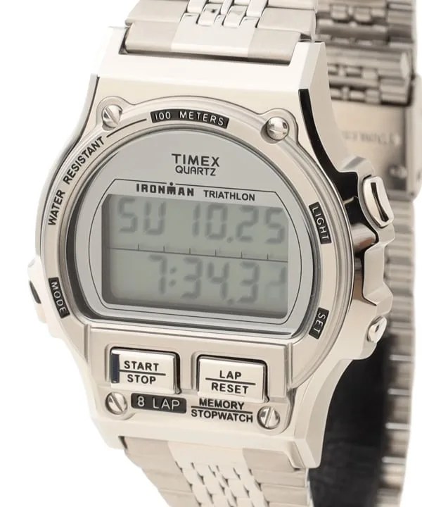 timex metal digital watch