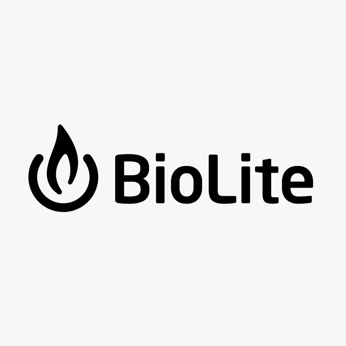 Biolite brand logo on grey