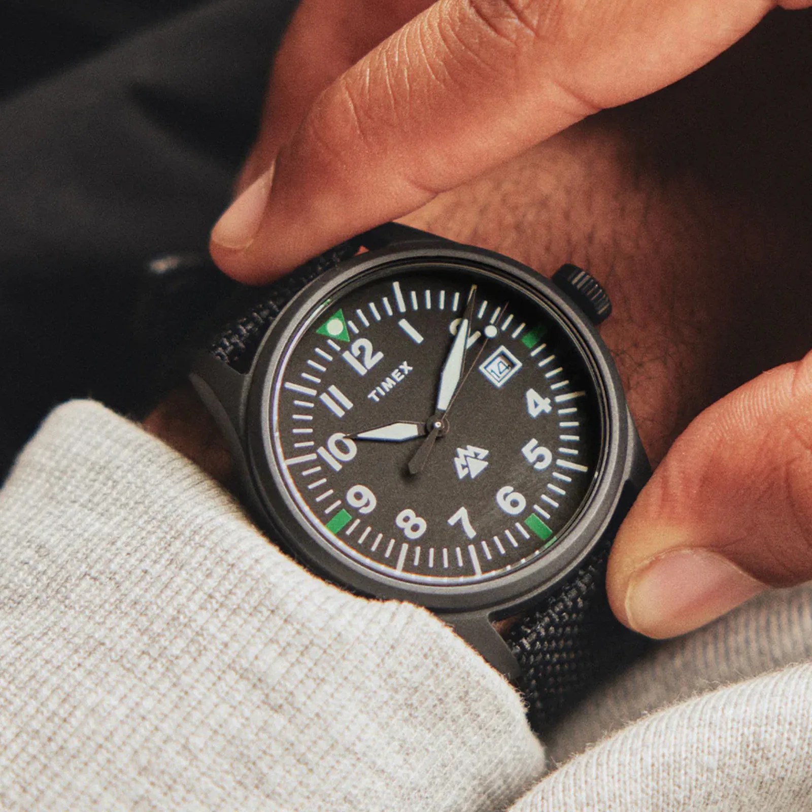 Timex Expedition Watch on wrist