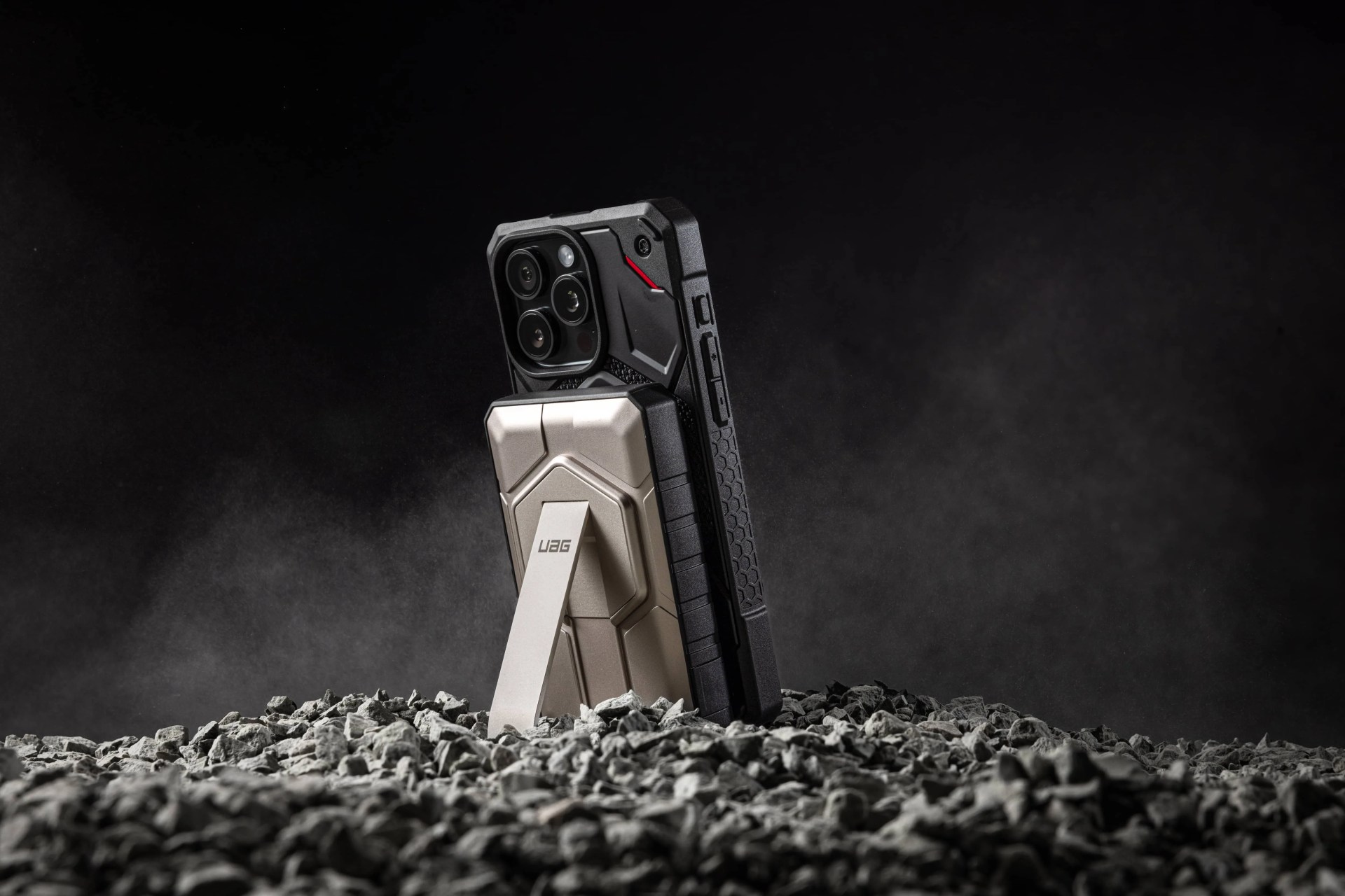 UAG rugged portable battery pack for iPhone