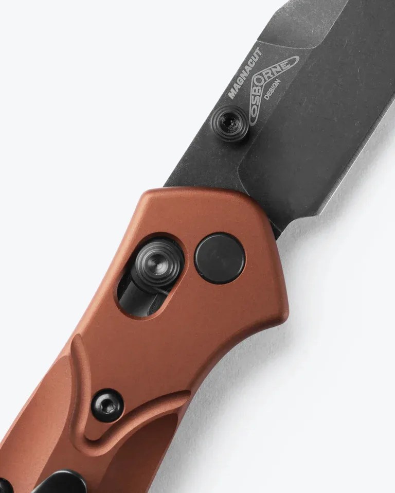 benchmade pocket knife closeup
