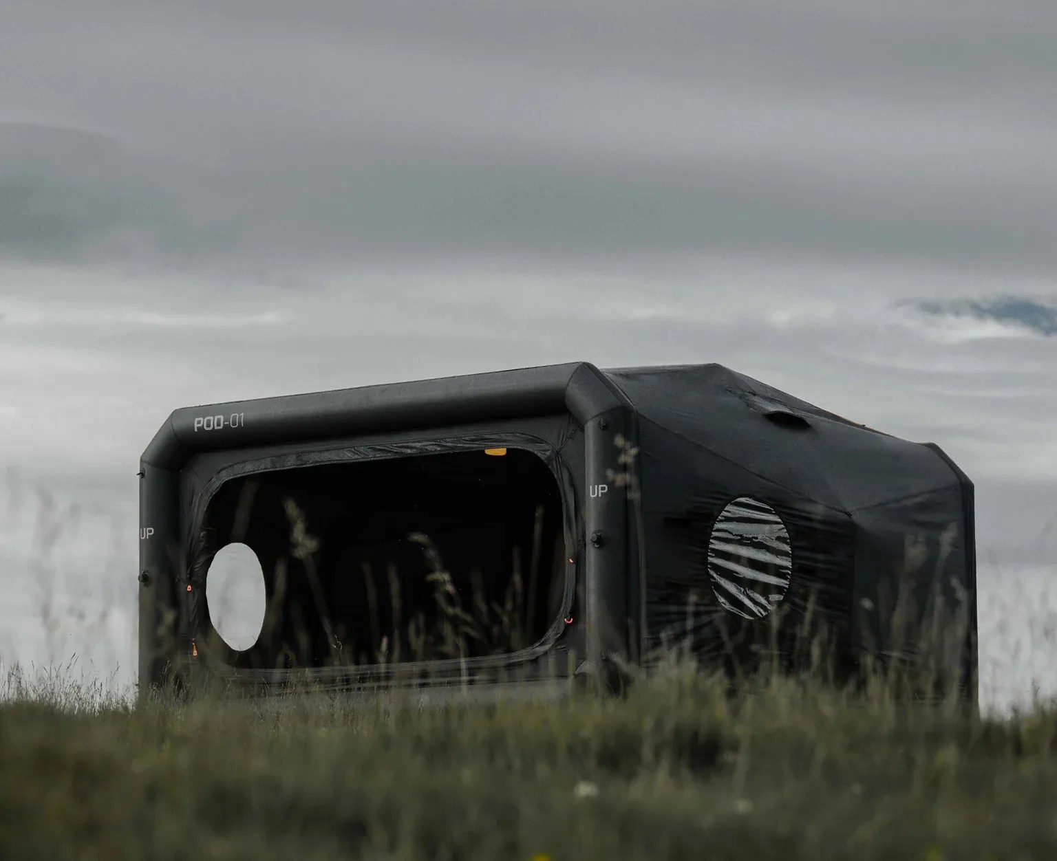 exod inflatable shelter