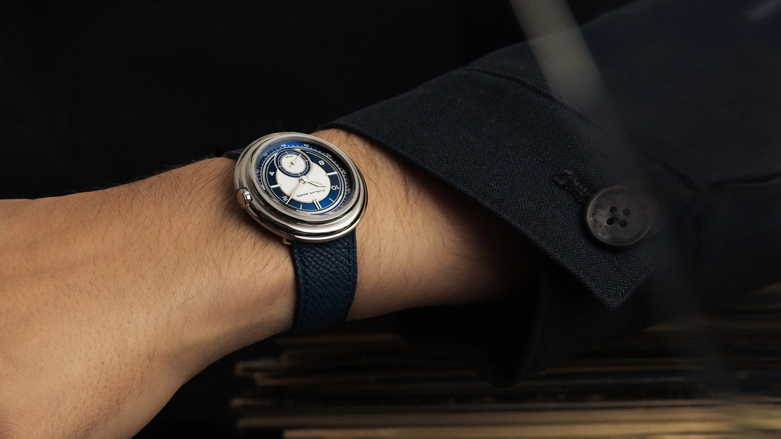 furlan marri watch on mans wrist