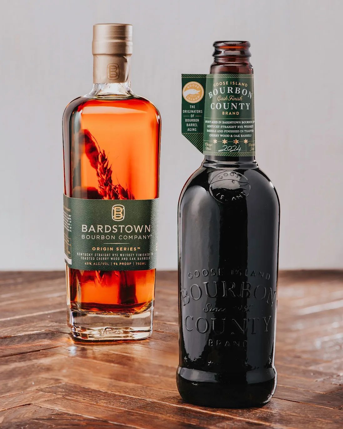 Goose Island Beer Co. beer bottle