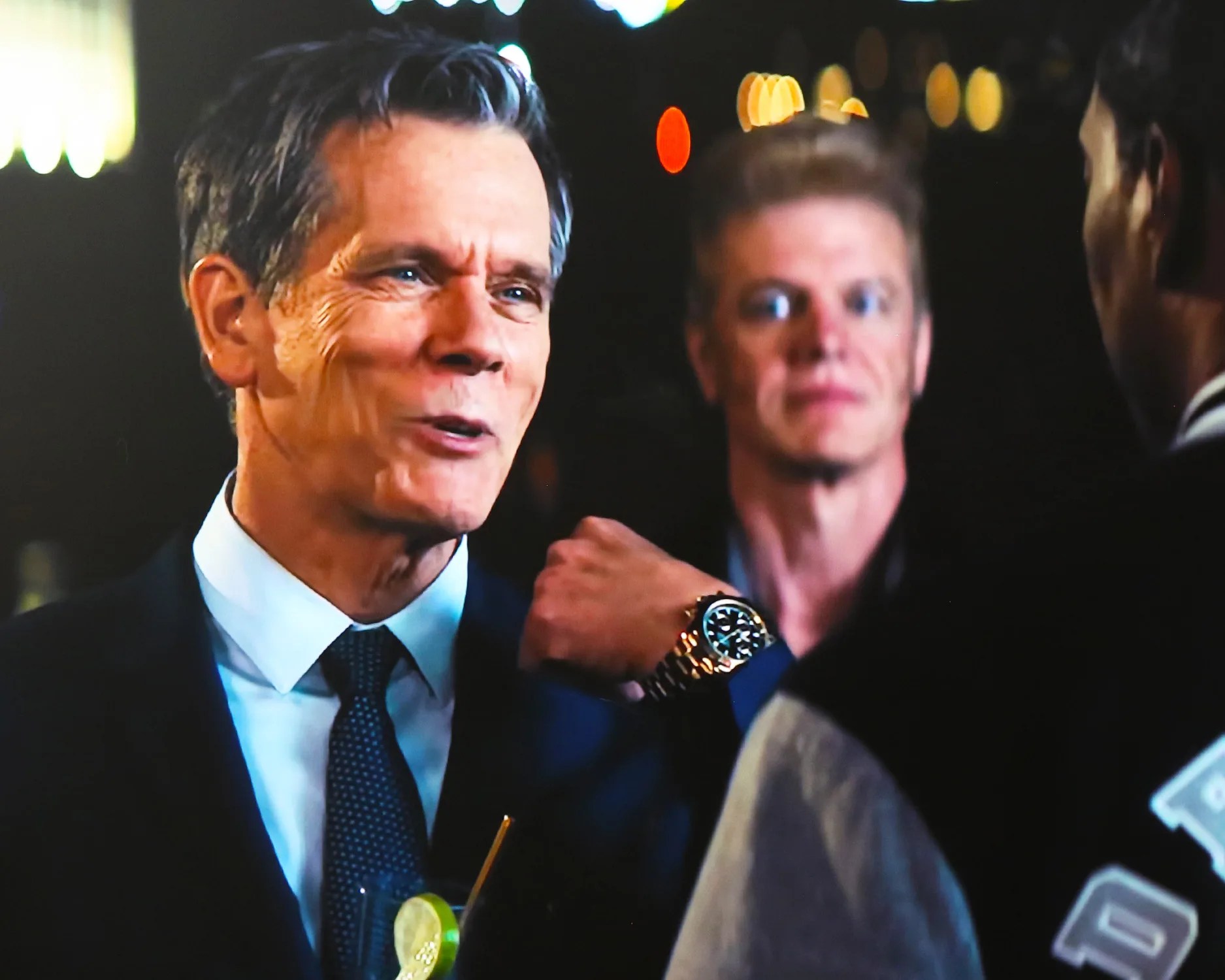 kevin bacon wears a rolex watch in the movie beverly hills cop axel f