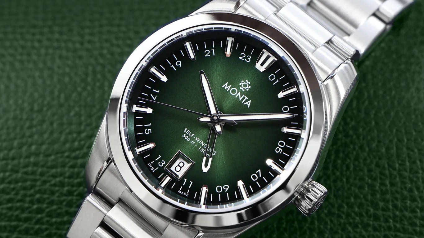 green monta watch