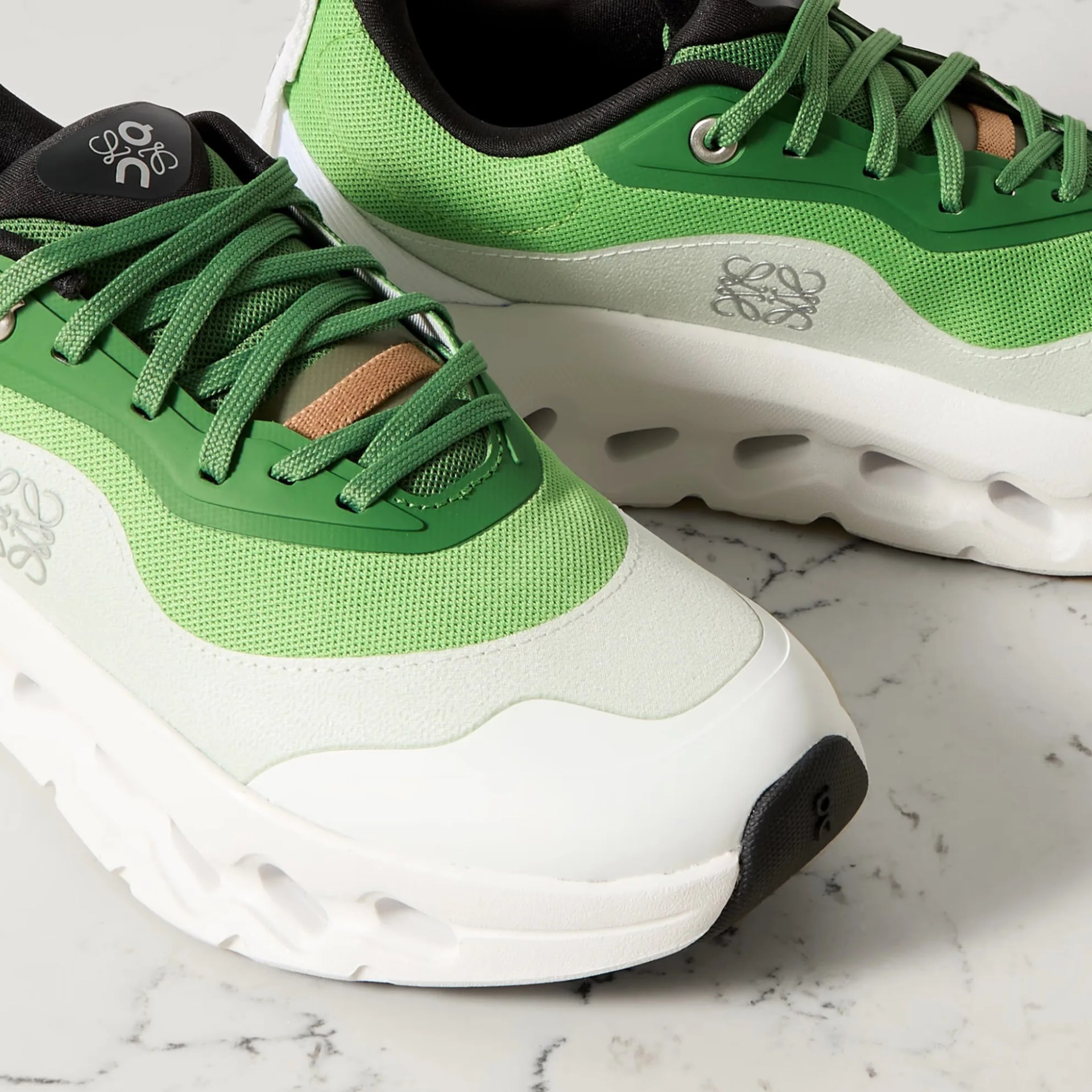 on sneaker