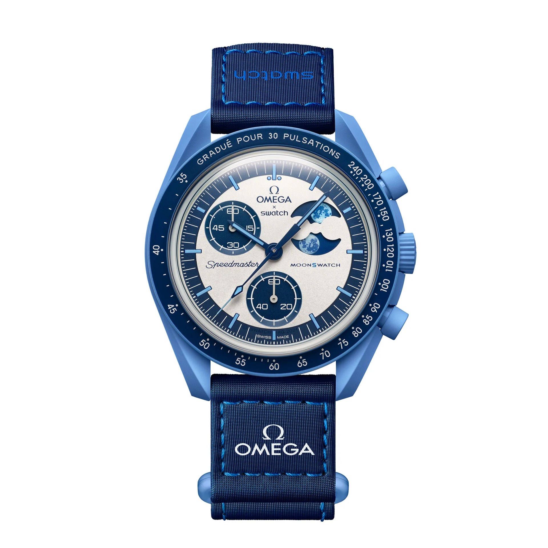 swatch x omega moonswatch watch