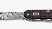 brown siwss army knife