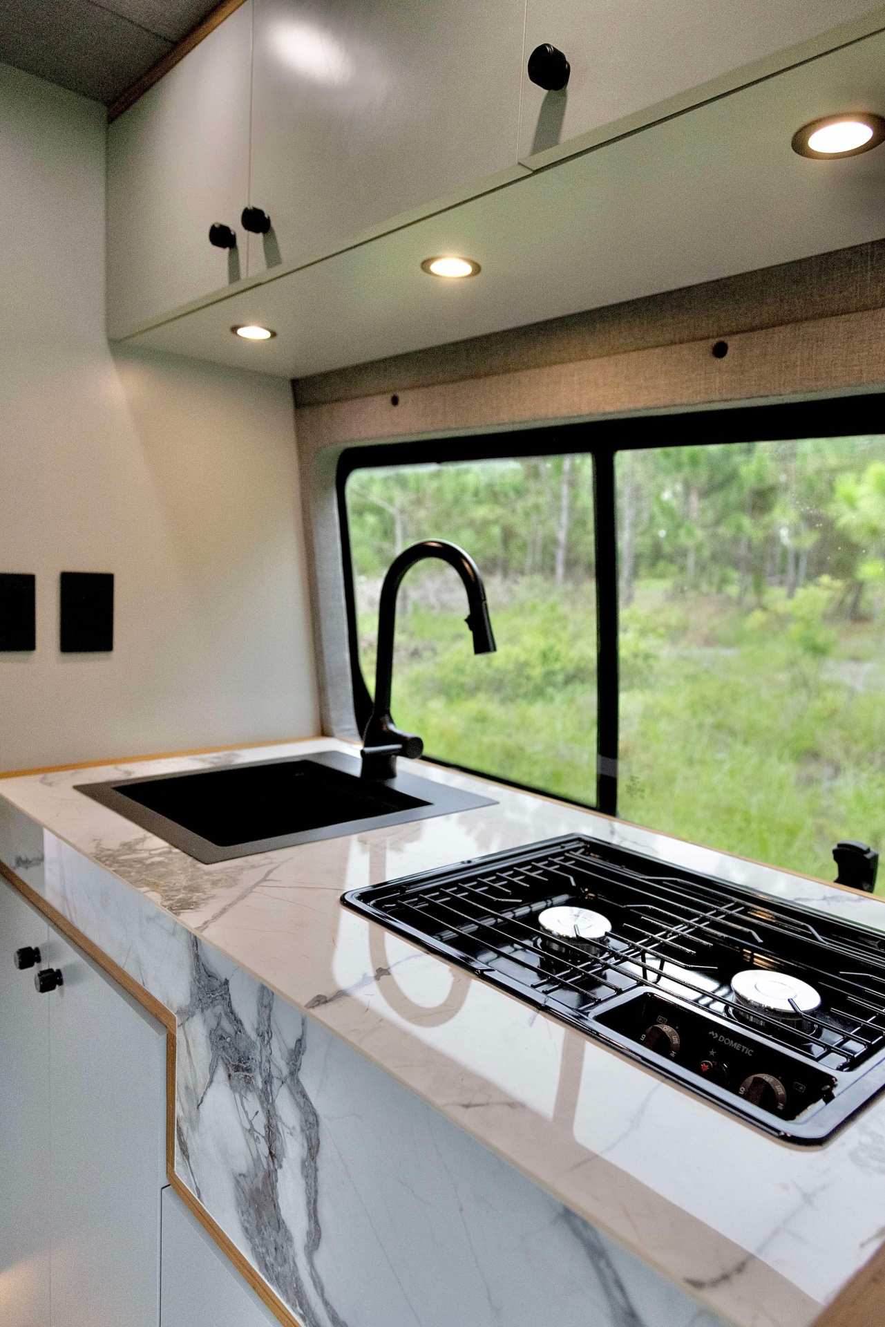 War Horse All Terrain camper van kitchen