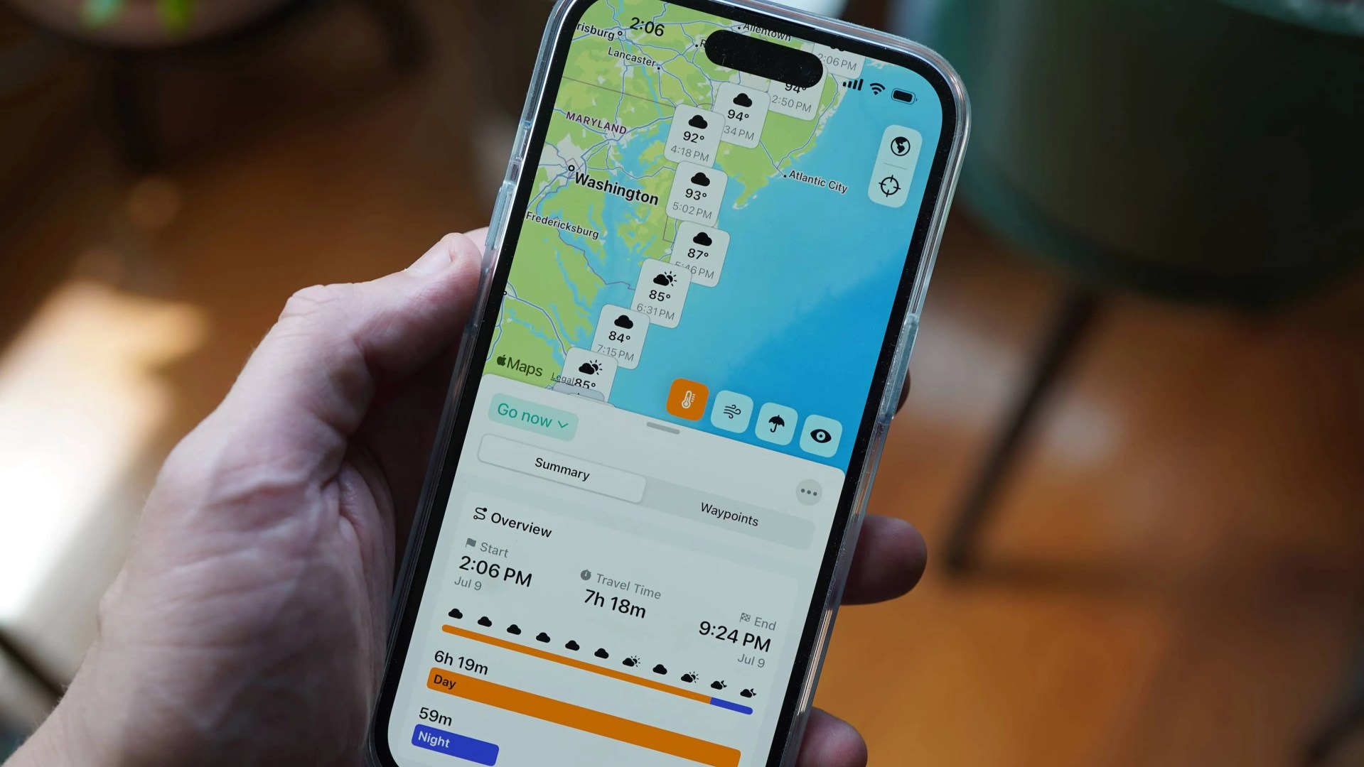 Wayther app